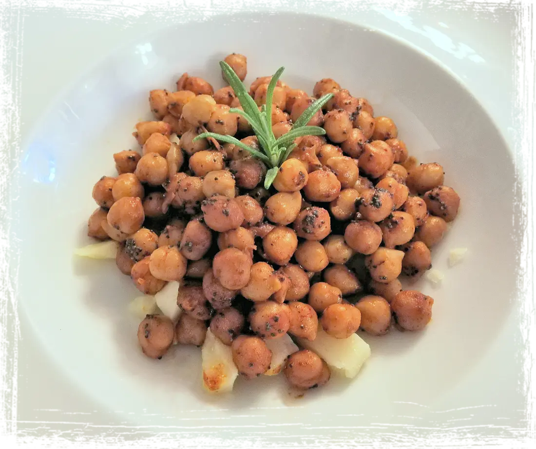 Ceci aromatizzati al curry Ceci aromatizzati al curry