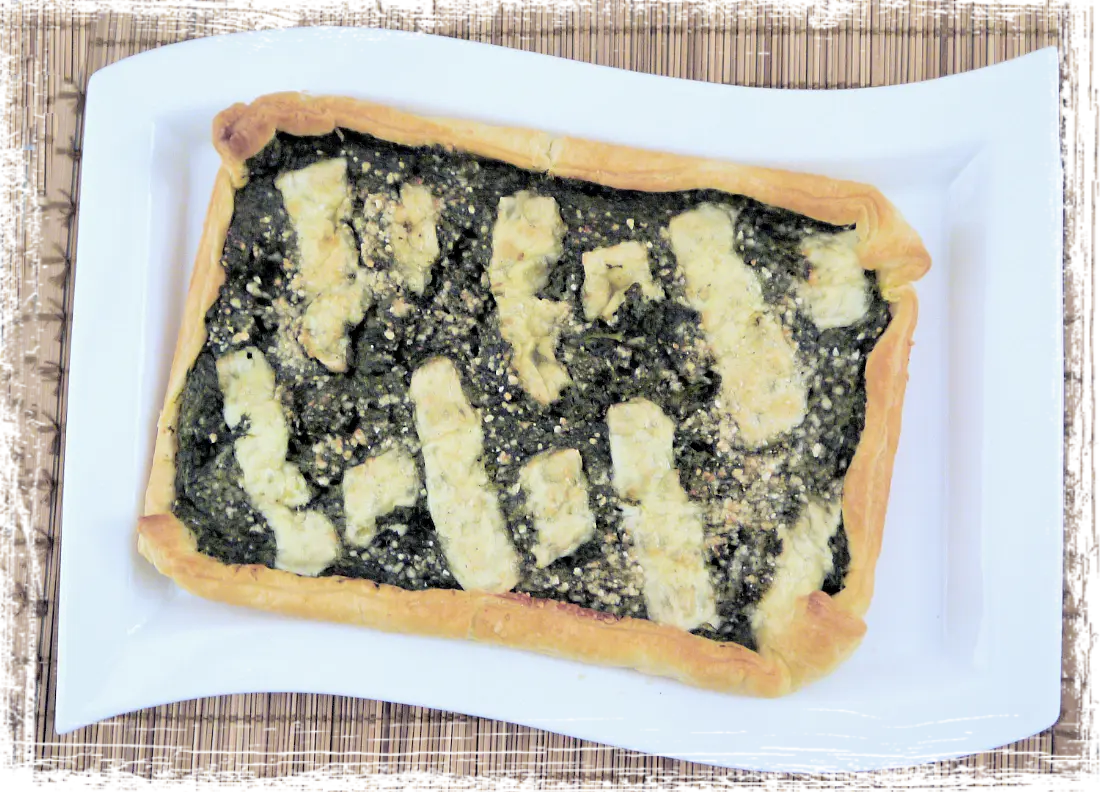 Torta salata alle cime di rapa Torta salata alle cime di rapa