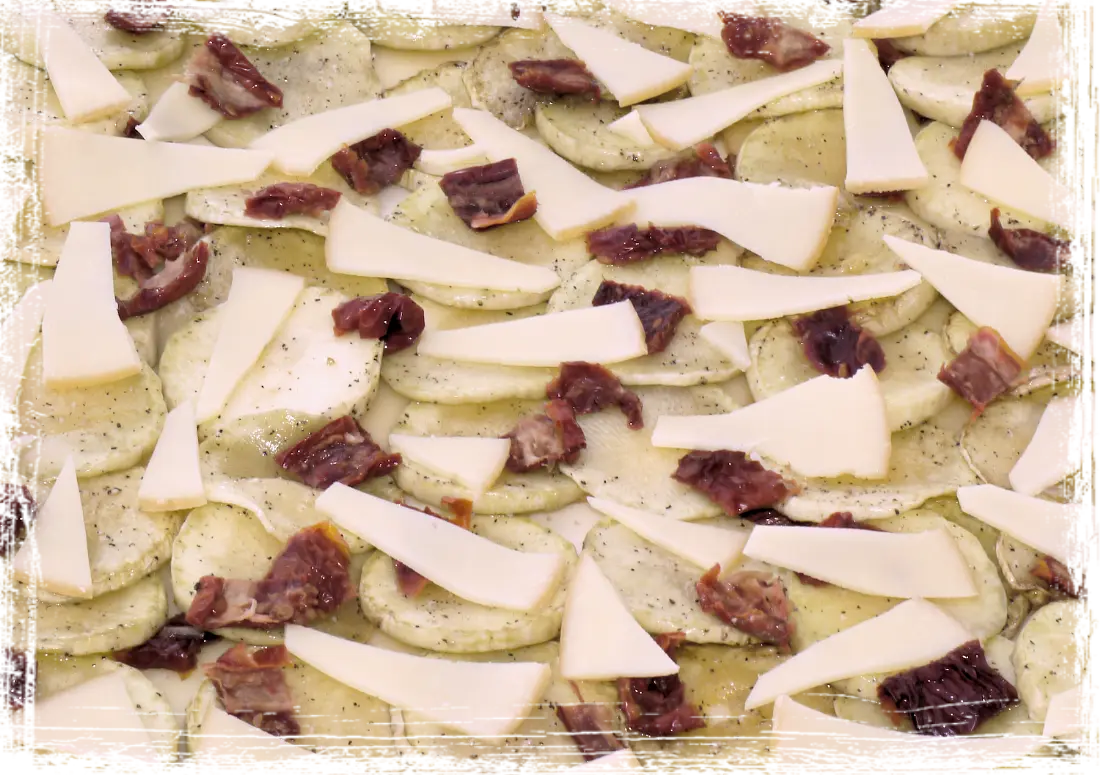 Torta salata con zucca di Albenga e provola affumicata