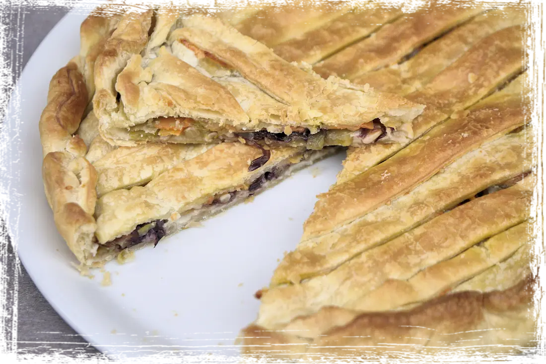 Torta salata ripiena Torta salata ripiena