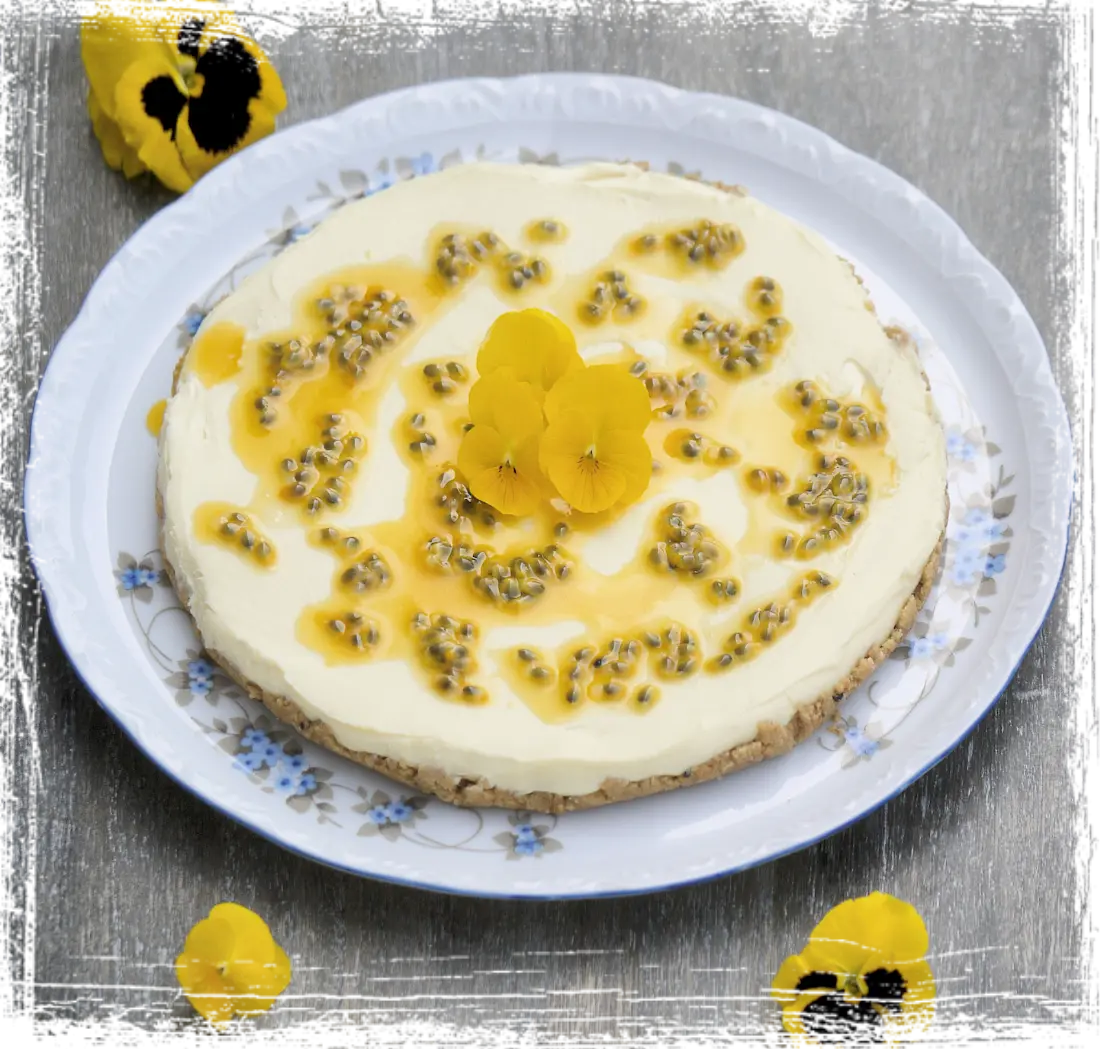 Cheese cake ai frutti della passione