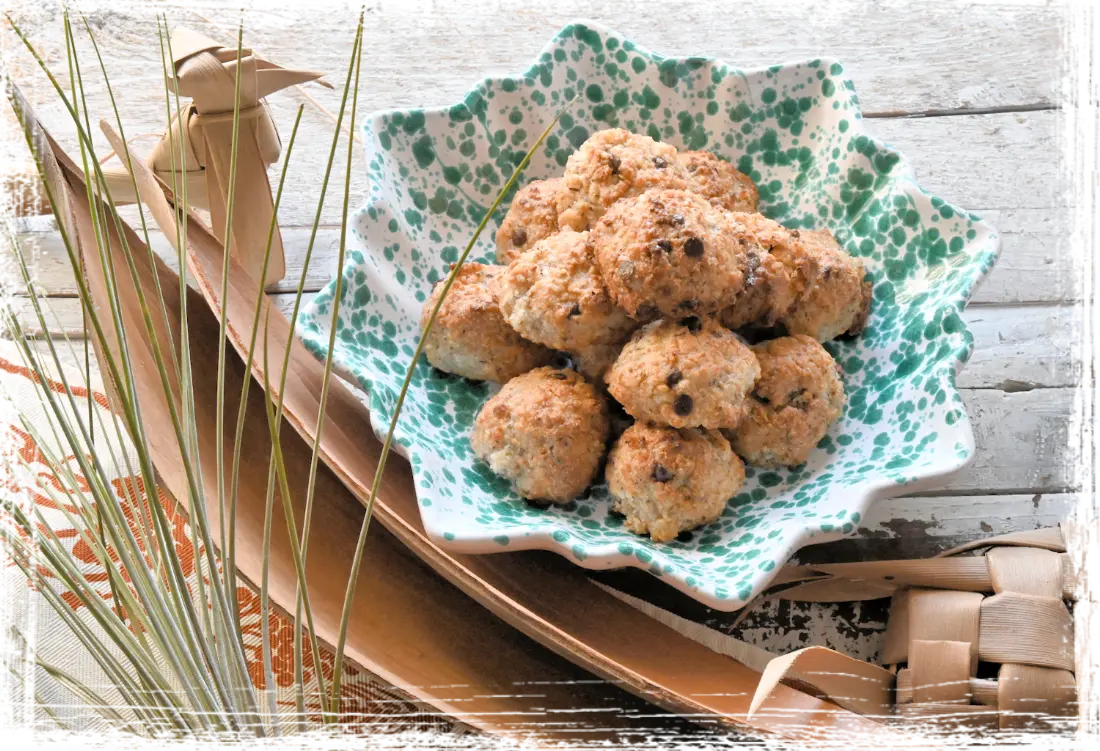 Dolcetti al cocco e cioccolato