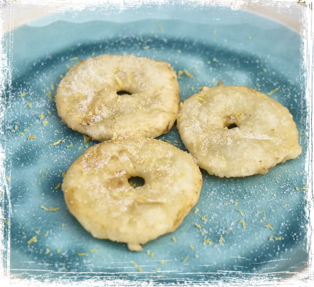 Frittelle di mela dolci Frittelle di mela dolci