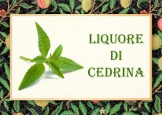 Liquore di cedrina