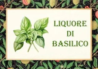Liquore di basilico e limone