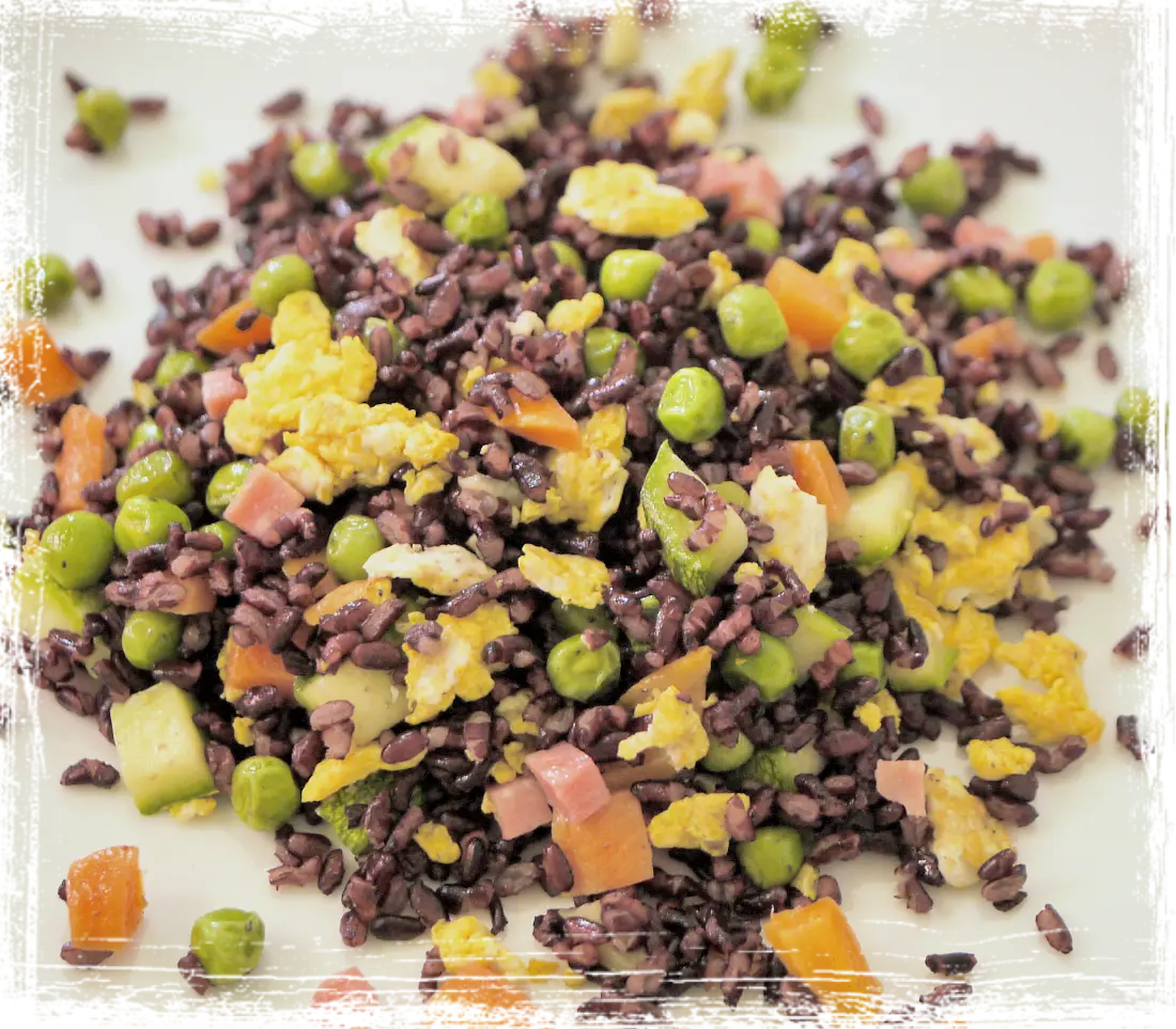 Insalata di riso venere Insalata di riso venere