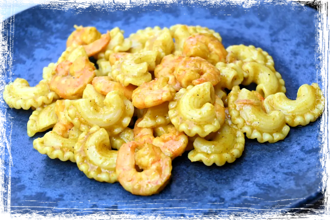 Galletti con mazzancolle al curry Galletti con mazzancolle al curry