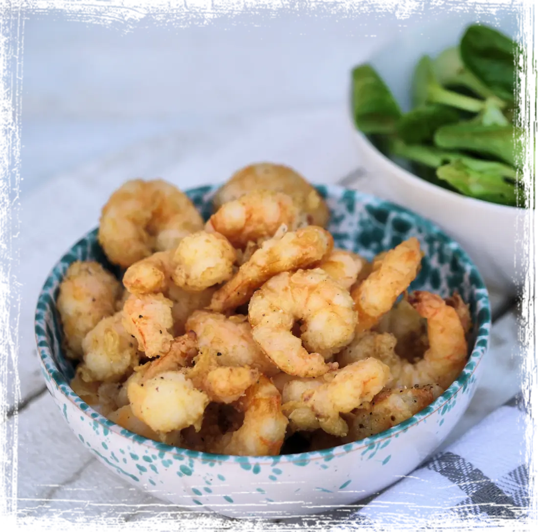 Mazzancolle fritte Mazzancolle fritte