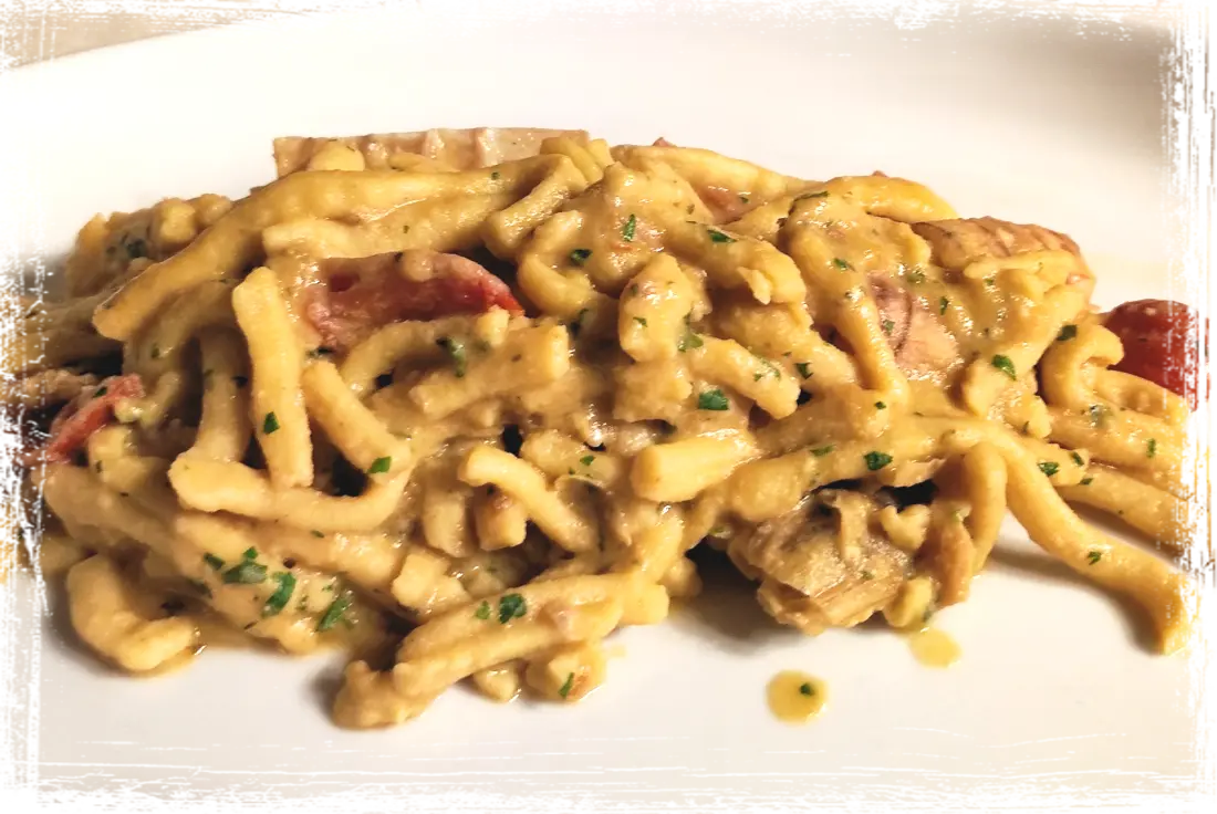 Passatelli con le canocchie Passatelli con le canocchie