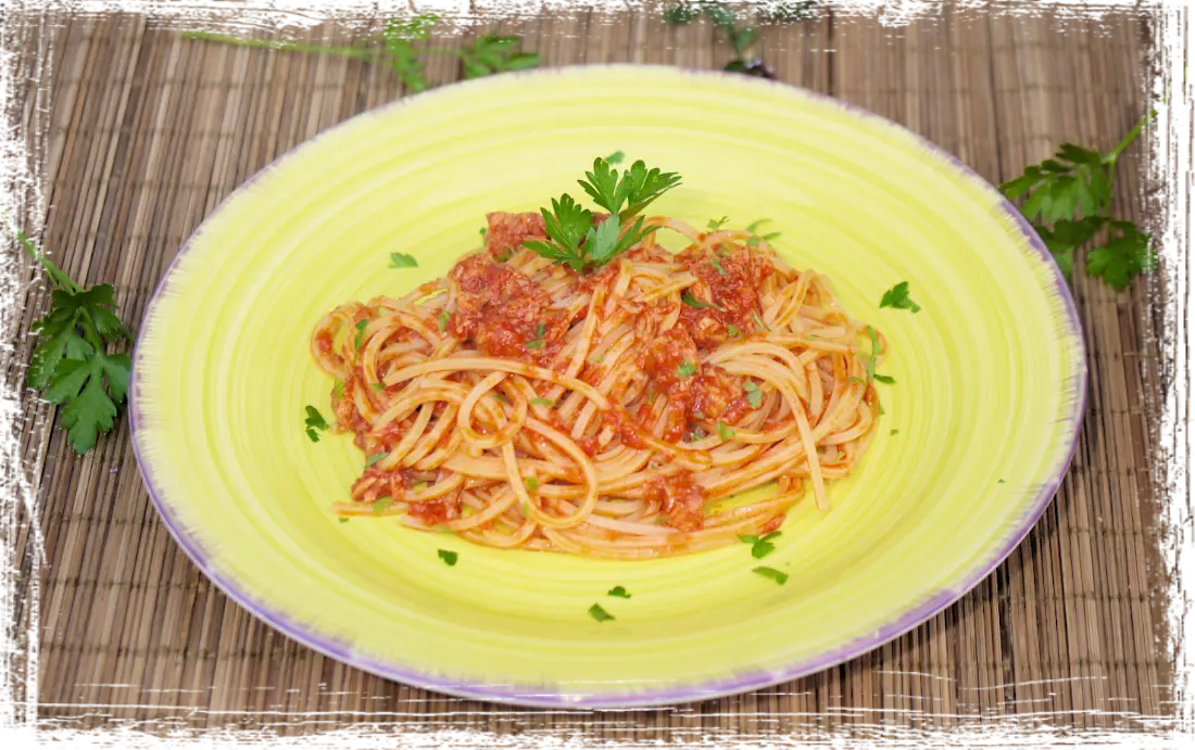 Spaghetti al tonno Spaghetti al tonno