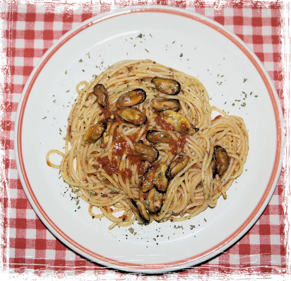 Spaghetti alle cozze Spaghetti alle cozze