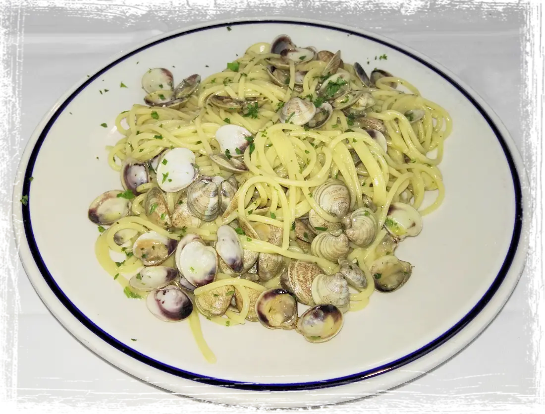 Spaghetti alle vongole (lupini)