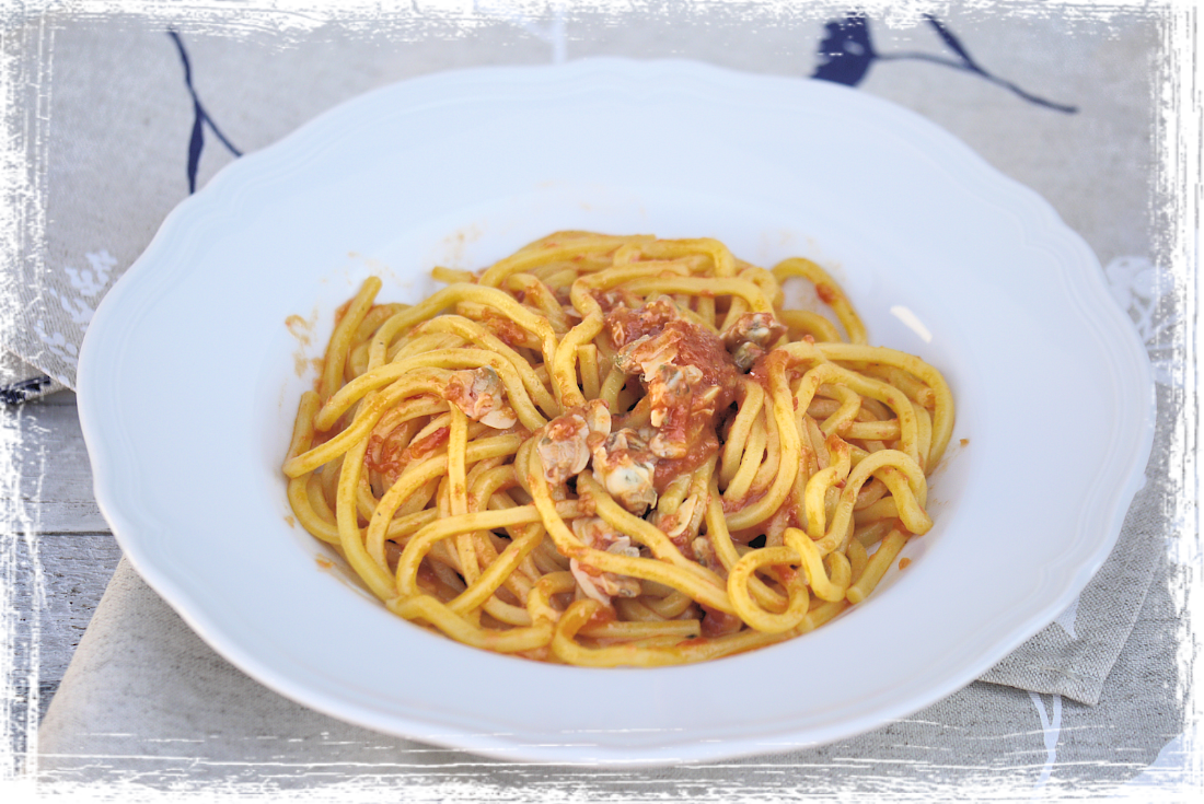 Tonnarelli alle vongole Tonnarelli alle vongole