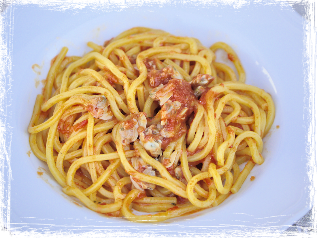 Tonnarelli alle vongole Tonnarelli alle vongole