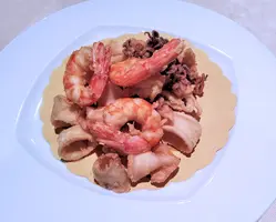 Frittura di gamberi e calamari