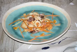Insalata di mare al profumo di agrumi