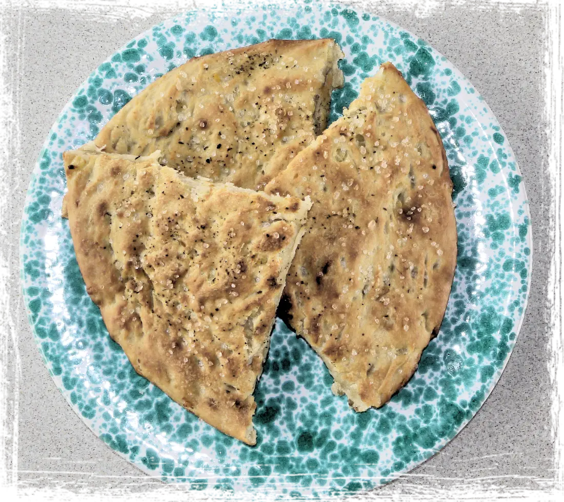 Focaccia con le patate Focaccia con le patate
