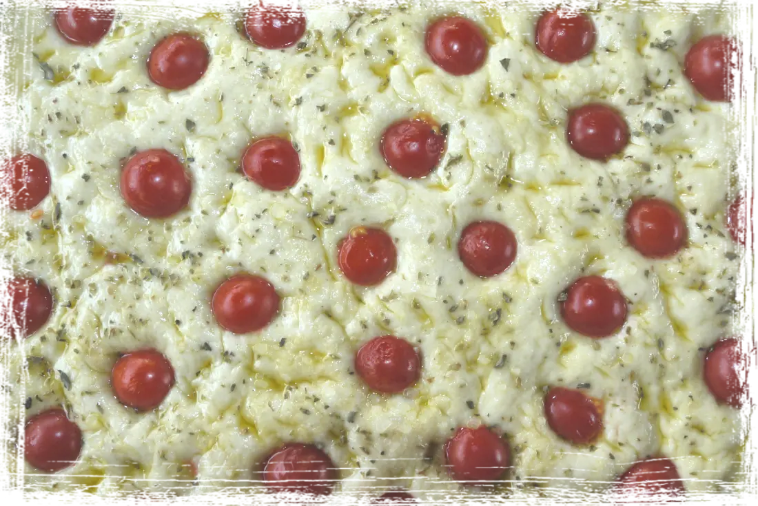 Focaccia con le patate Focaccia con le patate