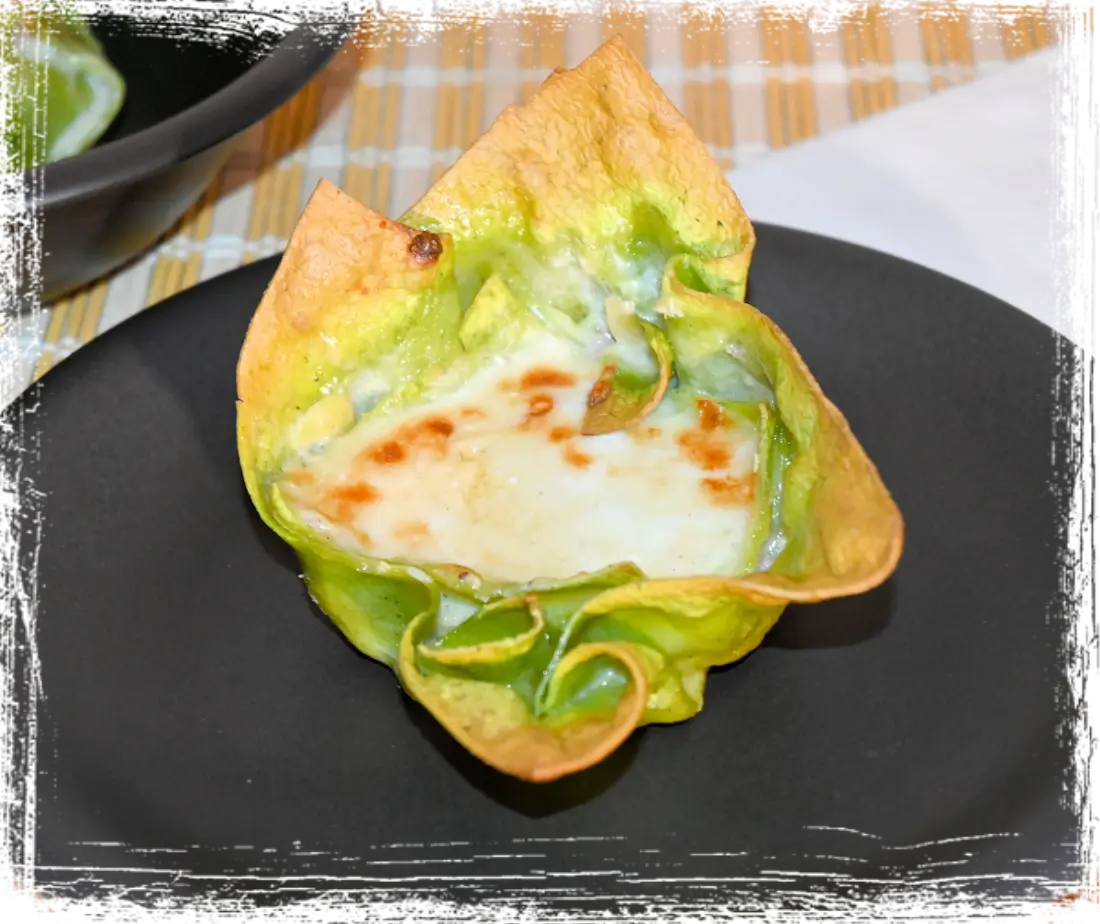 Cestini di lasagne verdi ai carciofi Cestini di lasagne verdi ai carciofi