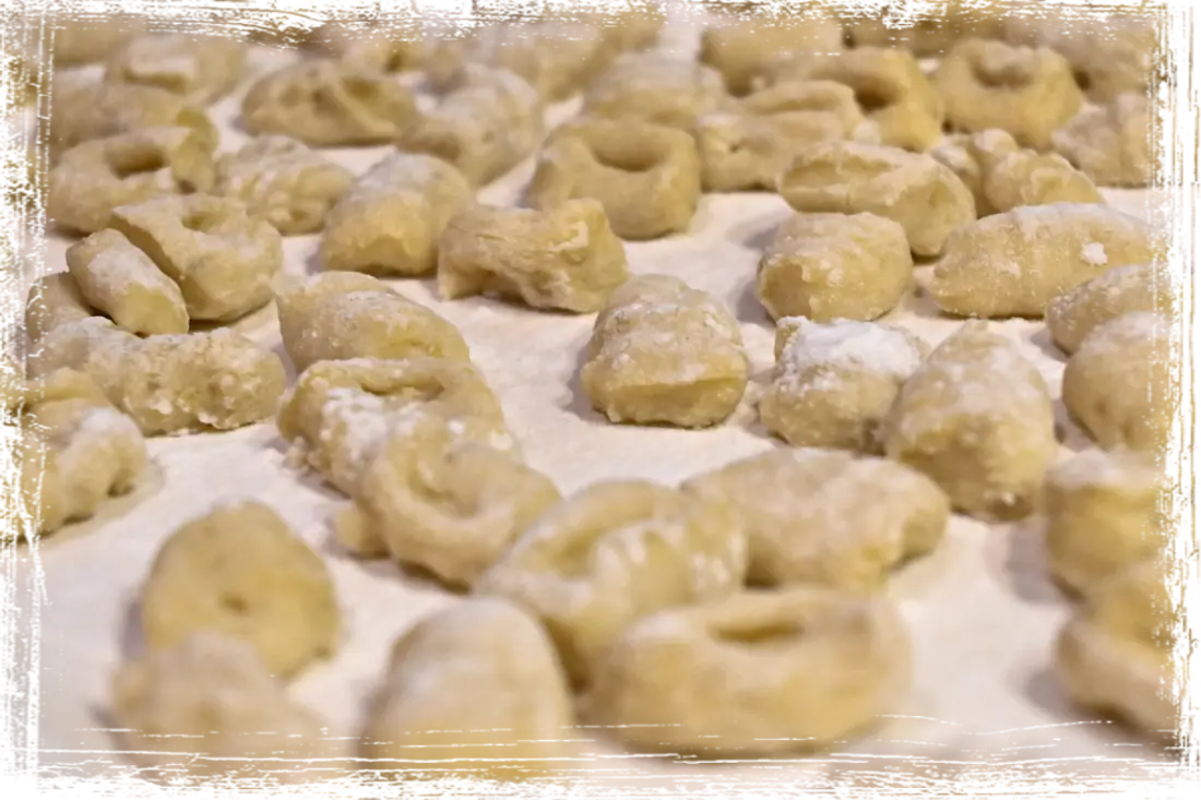 Gnocchi di patate burro e salvia Gnocchi di patate burro e salvia