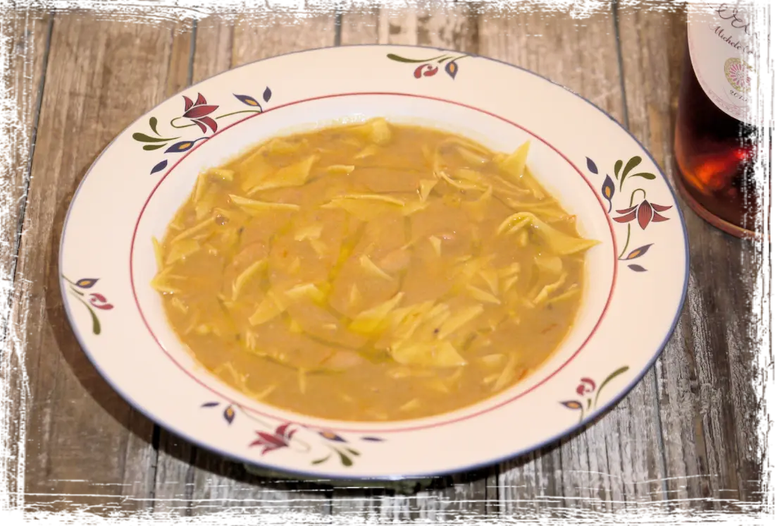 Maltagliati con fagioli