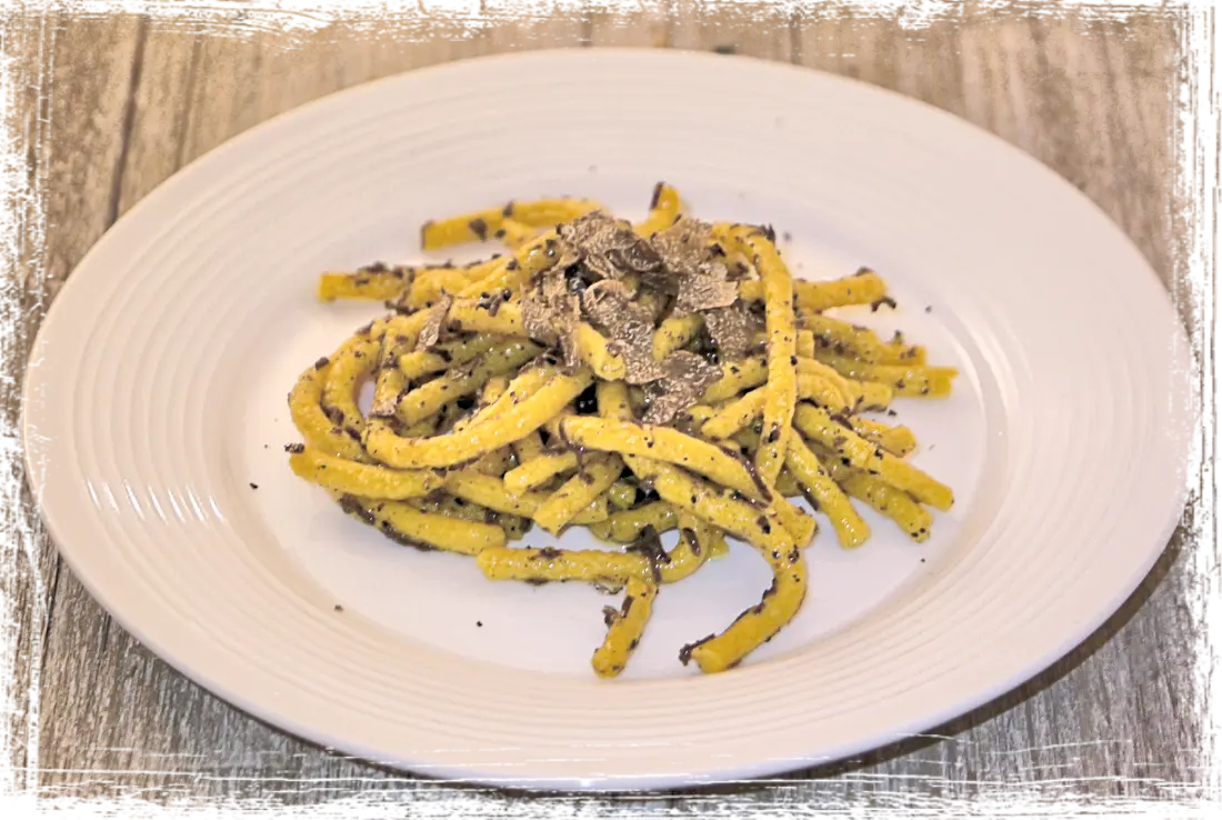 Passatelli al tartufo nero