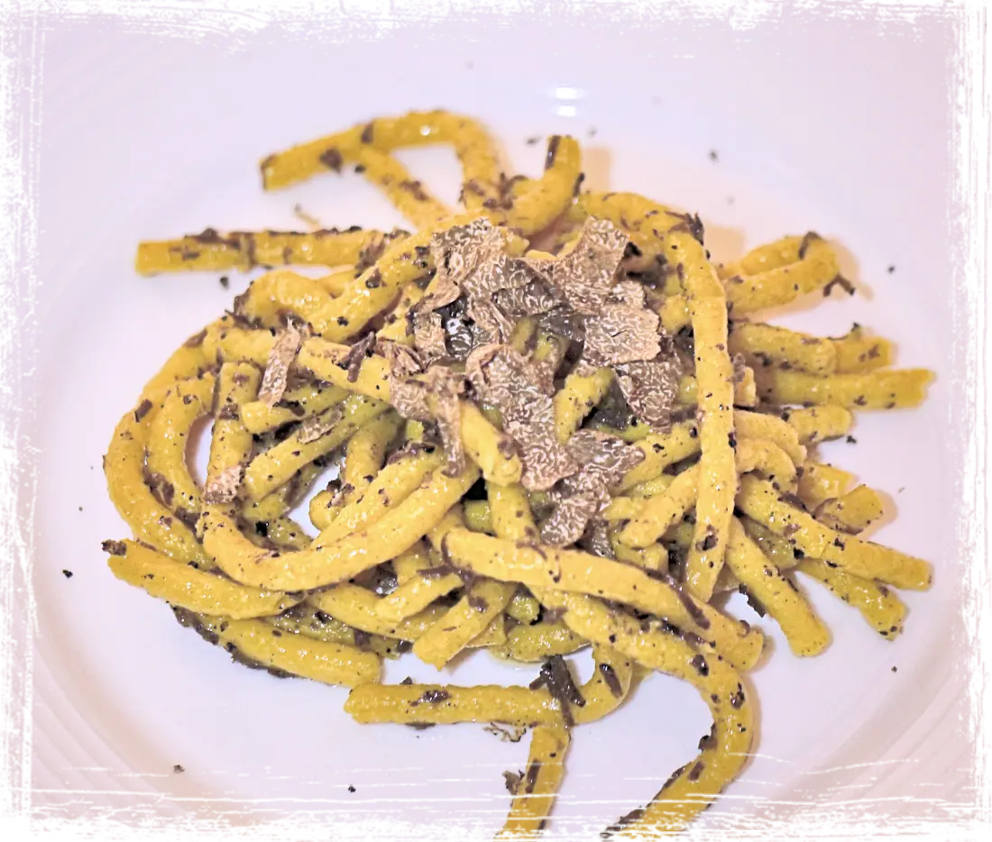 Passatelli al tartufo nero