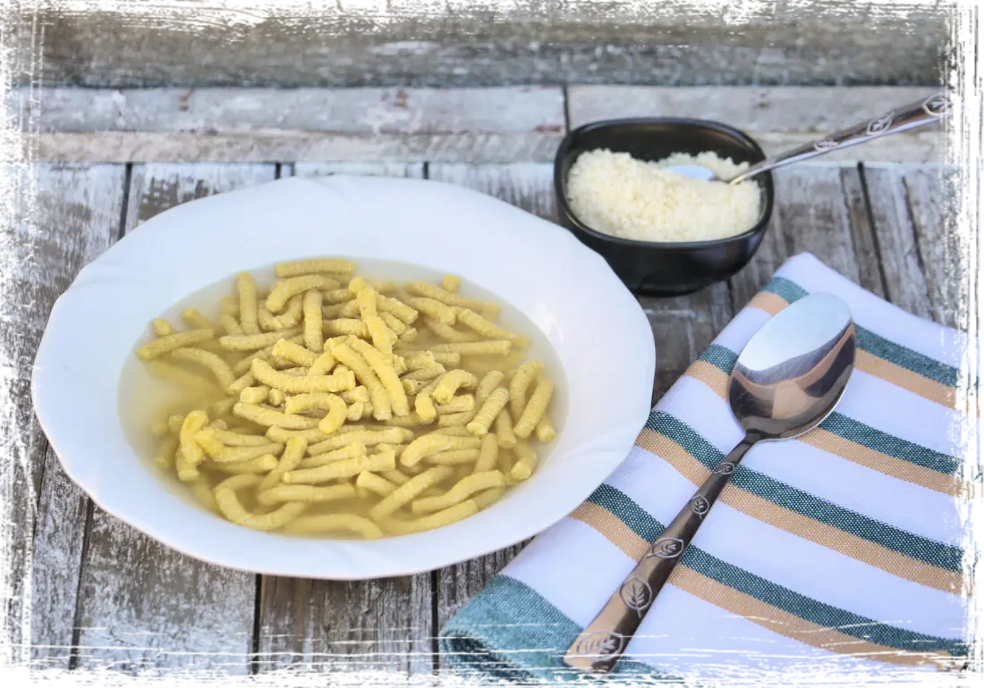 Passatelli in brodo Passatelli in brodo