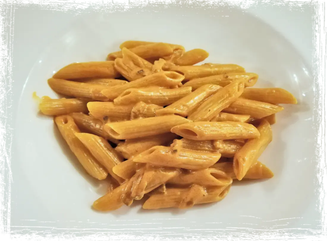 Penne alla vodka Penne alla vodka