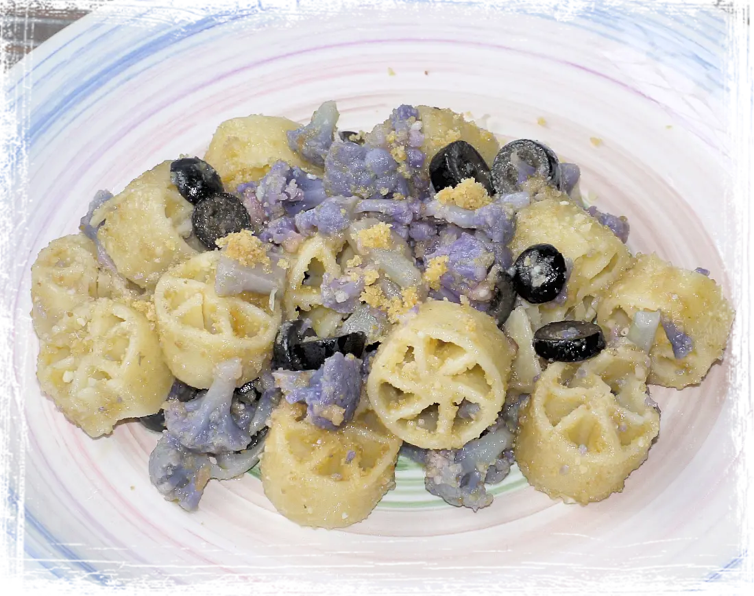 Ruote pazze al cavolfiore violetto Ruote pazze al cavolfiore violetto