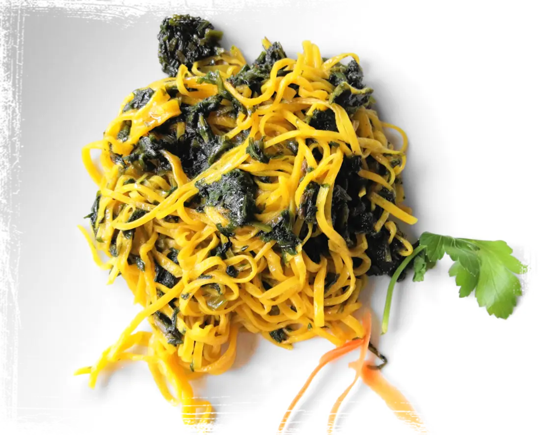 Tagliolini con le rosole Tagliolini con le rosole