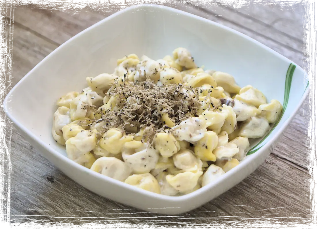 Tortellini al tartufo Tortellini al tartufo