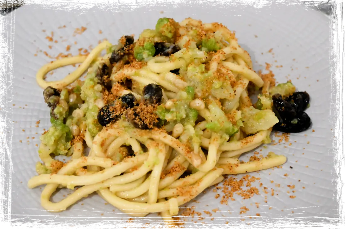 Troccoli con il cavolfiore alla siciliana Troccoli con il cavolfiore alla siciliana