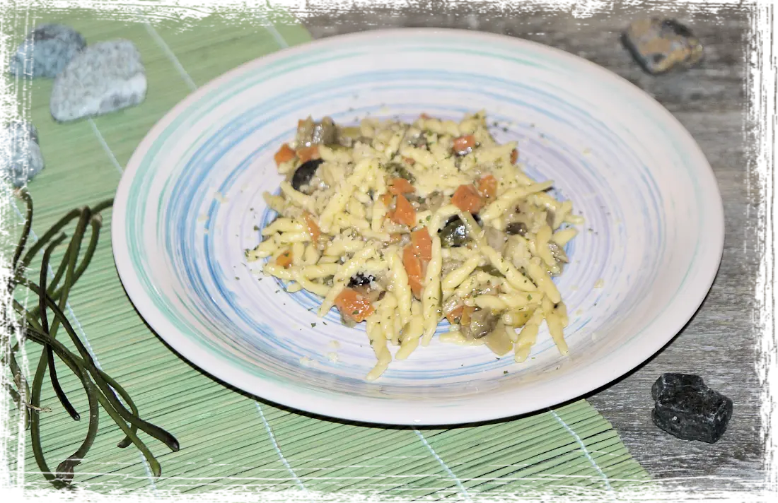 Trofie con verdure Trofie con verdure