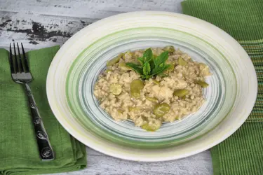 Risotto alle fave fresche