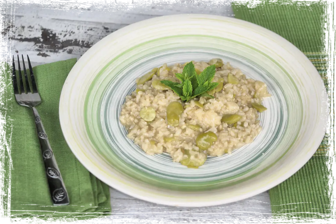 Risotto alle fave