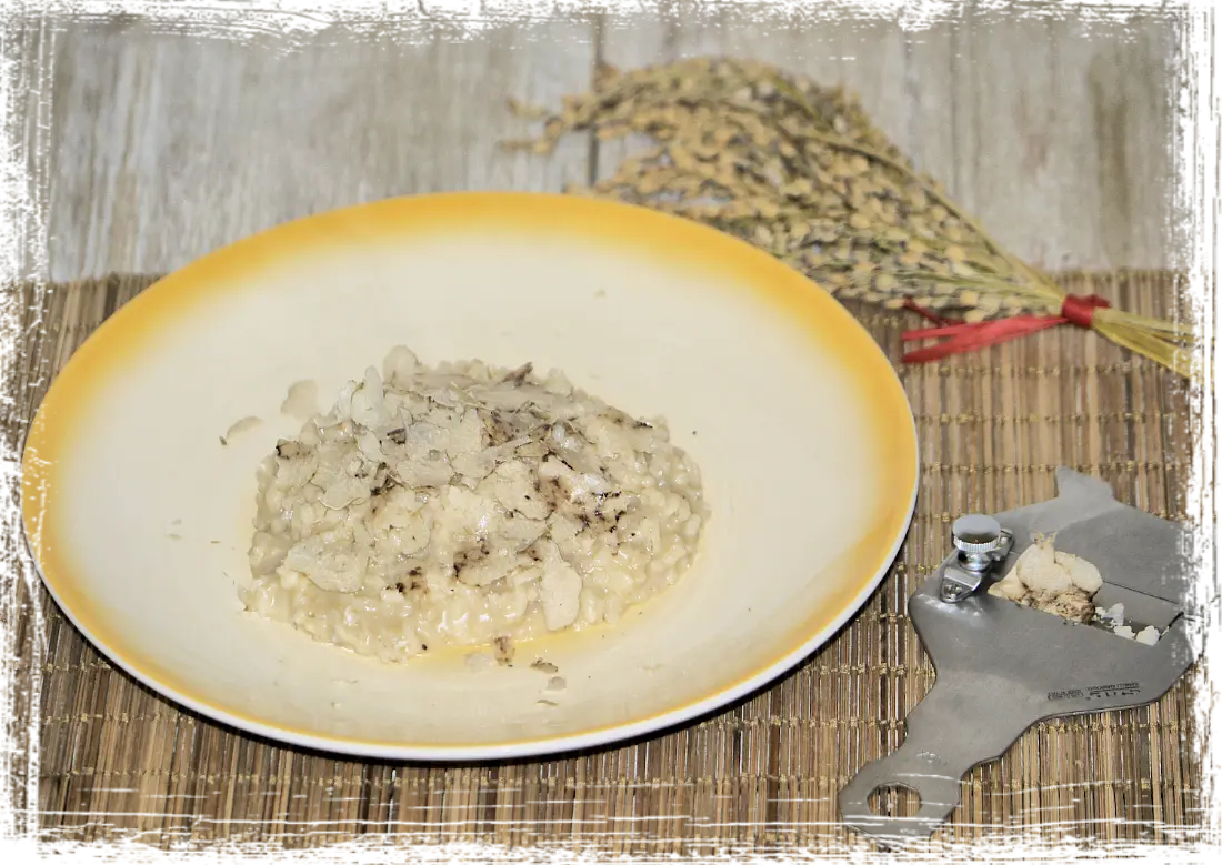 Risotto al tartufo bianco Risotto al tartufo bianco