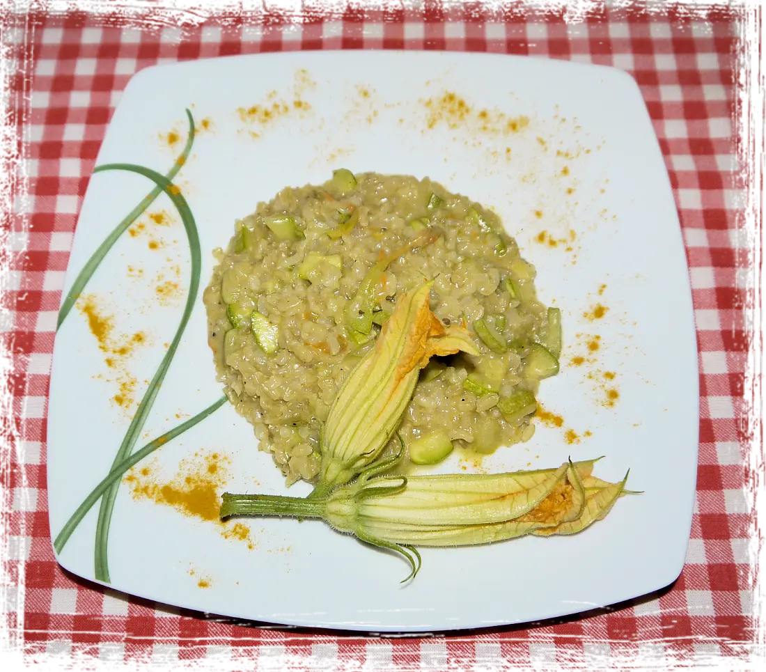 Risotto alle zucchine Risotto alle zucchine
