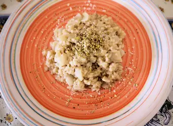 Risotto ai topinambour