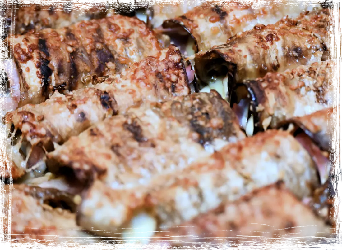 Involtini di melanzana