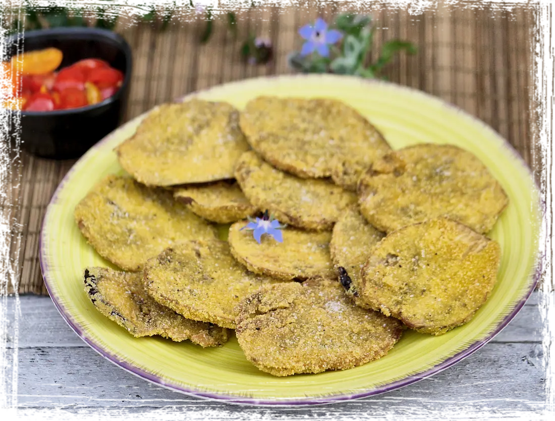 Cotolette di melanzana Cotolette di melanzana