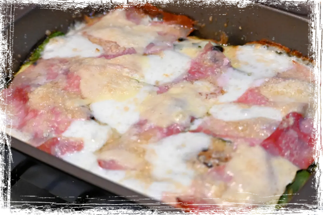Parmigiana bianca di zucchine 2