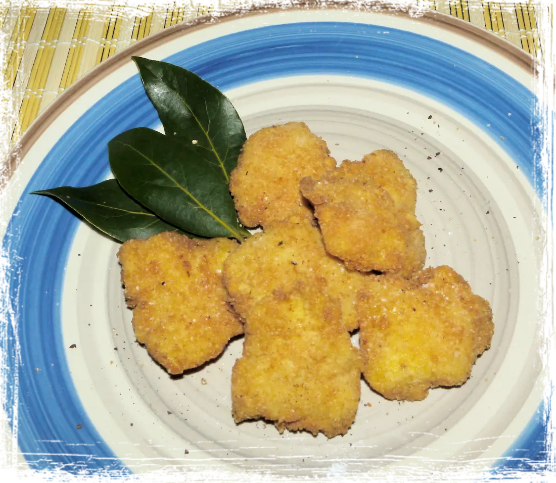 Pollo fritto al limone Pollo fritto al limone