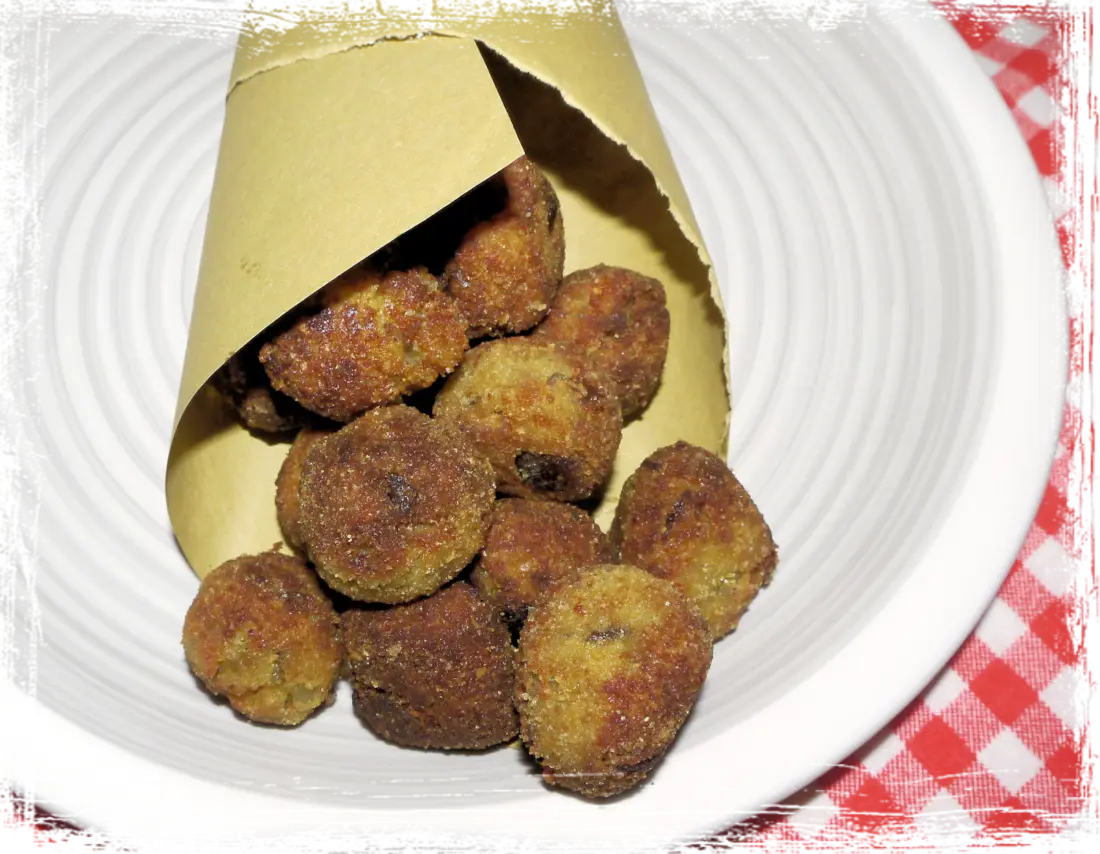 Polpettine di melanzane Polpettine di melanzane