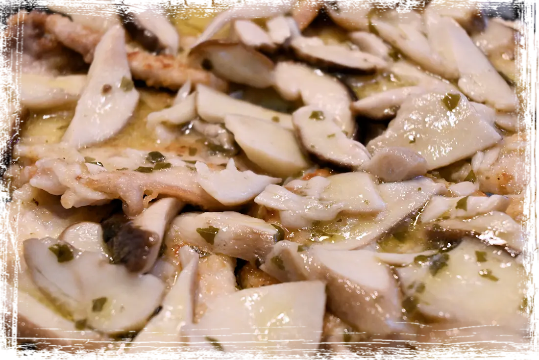 Scaloppine ai funghi porcini