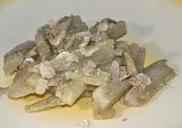 Cardo alla salvia con tartufo