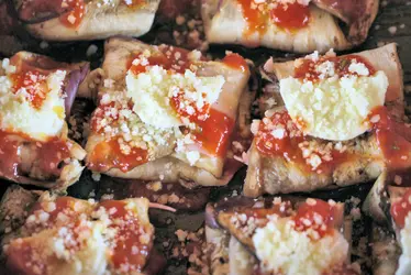 Fagottini di melanzana al forno