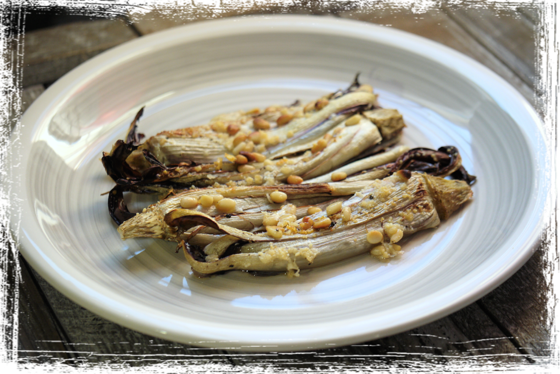 Radicchio trevigiano al forno Radicchio trevigiano al forno