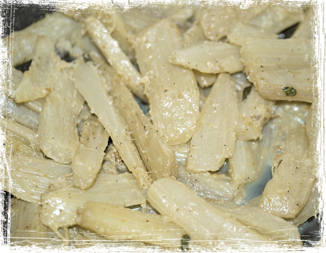 Cardo alla salvia con tartufo Cardo alla salvia con tartufo