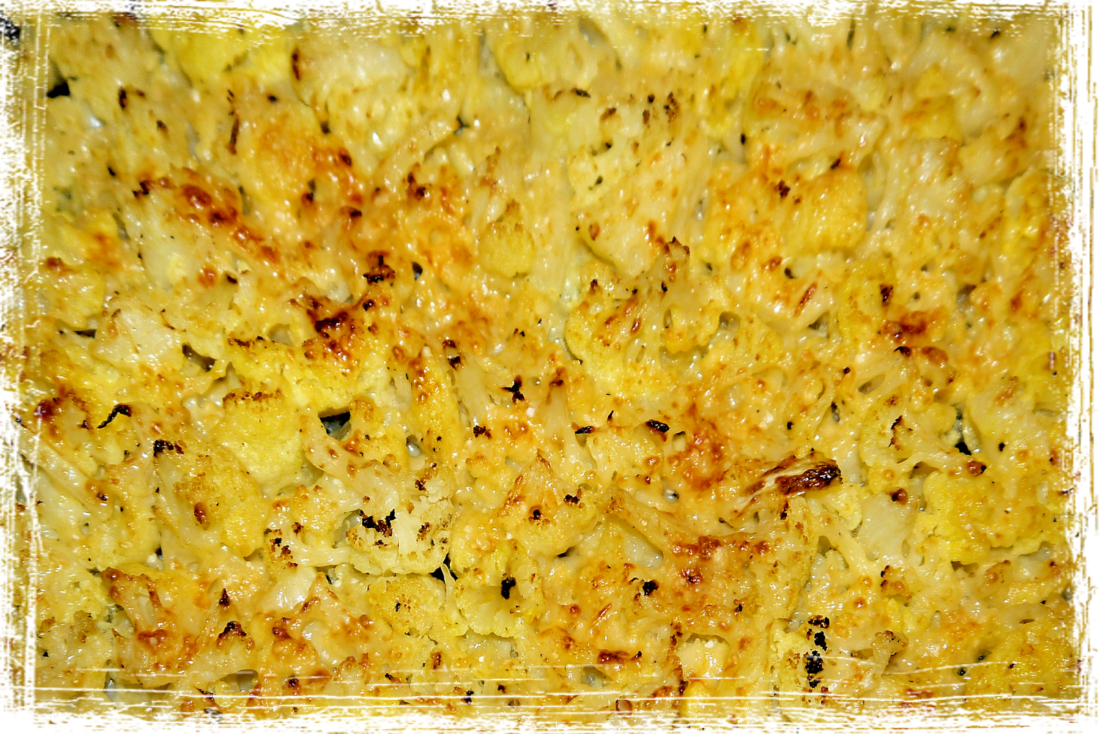 Cavolfiore gratinato al forno